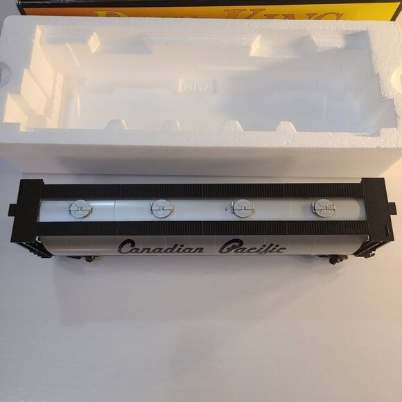 Rail King Electric Trains Canadian Pacific 4 Bay Hopper Car 30-7558 0 Scale - Picture 5 of 7